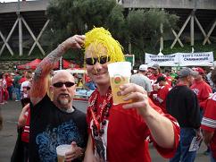 BCS Rose Bowl John outside